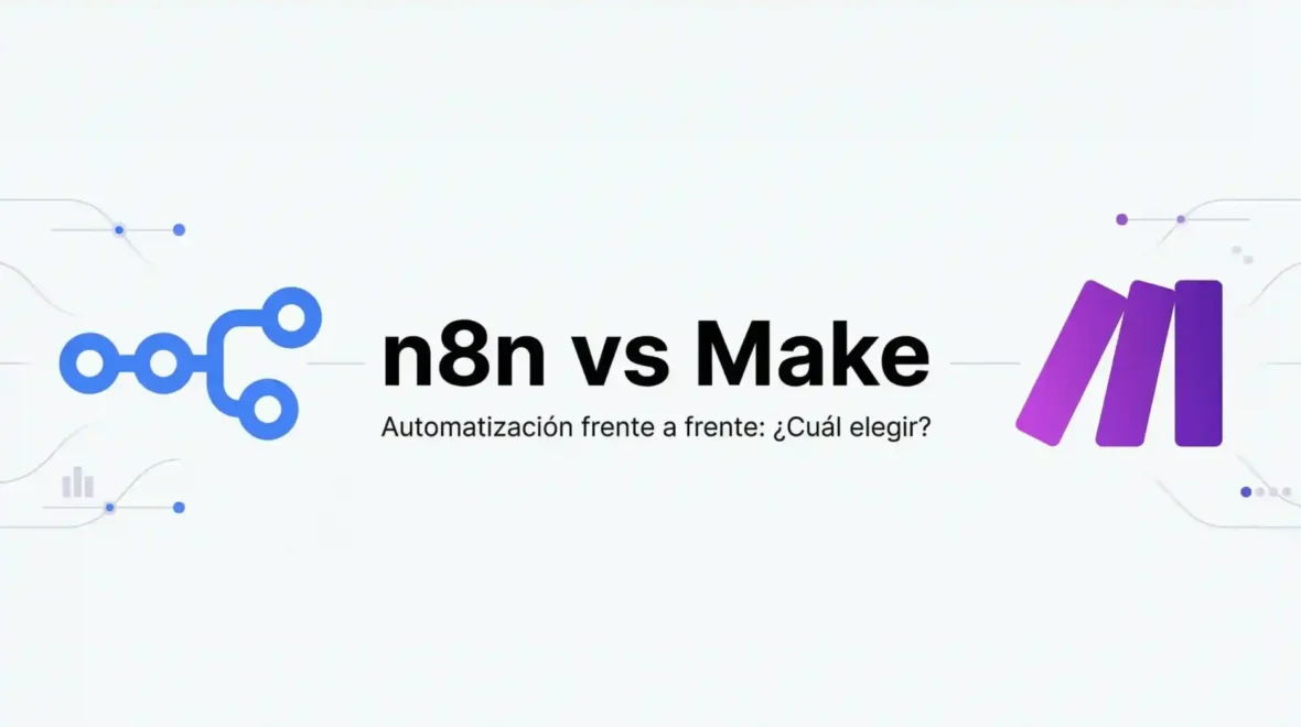 n8n vs Make 2026: Cuál elegir para automatización