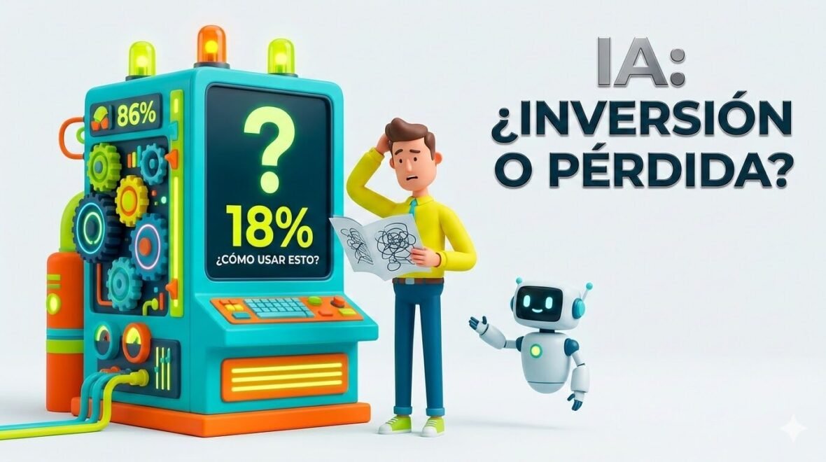 86% de ejecutivos invierte en IA sin preparar a sus equipos